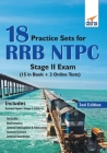 18 Practice Sets for RRB NTPC Stage II Exam (15 in Book + 5 Online Tests) 2nd Edition By Disha Experts Cover Image