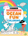 Brain Games - Sticker by Letter - Coloring: Ocean Fun Cover Image