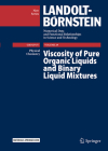 Viscosity of Pure Organic Liquids and Binary Liquid Mixtures By M. D. Lechner (Editor), Christian Wohlfarth Cover Image