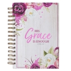 Journal Wirebound Large His Grace Is Enough - 2 Cor 12:9 By Christian Art Gifts (Manufactured by) Cover Image
