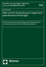DNA Und Ihre Verwendung ALS Gegenstand Patentierbarer Erfindungen: Unter Besonderer Berucksichtigung Des Patentschutzes Von Genmarkern Fur Die Persona (Schriften Zum Geistigen Eigentum Und Zum Wettbewerbsrecht #109) By Jan Krusche Cover Image