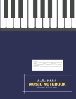 Music Notebook - AmyTmy Notebook -120 pages - 8.5 x 11 inch - Matte Cover Cover Image