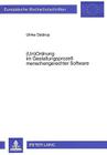 (Un)Ordnung Im Gestaltungsprozess Menschengerechter Software (Europaeische Hochschulschriften / European University Studie #22) By Ulrike Daldrup Cover Image