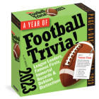 A Year of Football Trivia! Page-A-Day Calendar 2023 Cover Image