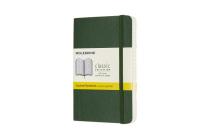 Moleskine Notebook, Pocket, Squared, Myrtle Green, Soft Cover (3.5 x 5.5) By Moleskine Cover Image