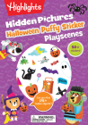 Halloween Hidden Pictures Puffy Sticker Playscenes (Highlights Puffy Sticker Playscenes) By Highlights (Created by) Cover Image