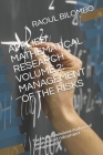 Applied Mathematical Research Volume 2: MANAGEMENT OF THE RISKS: The Multi-dimensional Analyses of the analysis of risks project management By Raoul Bilombo Cover Image