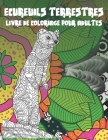 Écureuils terrestres - Livre de coloriage pour adultes Cover Image