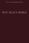NIV, Holy Bible, Compact, Paperback, Burgundy By Zondervan Cover Image