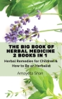 The Big Book of Herbal Medicine: 2 books in 1- Herbal Remedies for Children and How to Be an Herbalist By Amayeta Shan Cover Image