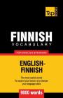 Finnish vocabulary for English speakers - 9000 words By Andrey Taranov Cover Image