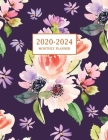 2020-2024 Monthly Planner: Large Five Year Planner with Floral Cover (Volume 4) Cover Image