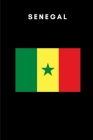 Senegal: Country Flag A5 Notebook to write in with 120 pages By Travel Journal Publishers Cover Image
