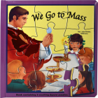We Go to Mass (Puzzle Book): St. Joseph Puzzle Book: Book Contains 5 Exciting Jigsaw Puzzles (St. Joseph Puzzle Books) Cover Image