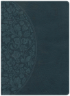 Holman Study Bible: NKJV Large Print Edition Dark Teal LeatherTouch, Indexed Cover Image