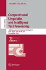 Computational Linguistics and Intelligent Text Processing: 16th International Conference, Cicling 2015, Cairo, Egypt, April 14-20, 2015, Proceedings, Cover Image