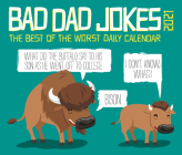 Bad Dad Jokes 2021 Box Calendar Cover Image