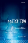 Card and English on Police Law 16th Edition By Card Cover Image