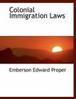 Colonial Immigration Laws Cover Image