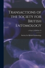 Transactions of the Society for British Entomology; v.10: pt.4 (1950: Oct.19) Cover Image