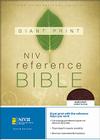 Giant Print Reference Bible-NIV Cover Image