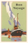 Vintage Journal Art Deco Ocean Liner Travel Poster By Found Image Press (Producer) Cover Image