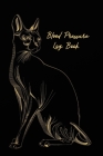 Blood Pressure Log Book: Record and Monitor Blood Pressure at Home - Black Cat Cover Image