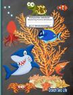 Composition Notebook Handwriting Practice Worksheets 8.5x11 120 Sheets/60 Ocean Sea Life: Marine Life Ocean Animals Primary Composition Notebook: Free By Feathered Friends Publishing Cover Image