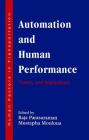 Automation and Human Performance: Theory and Applications (Human Factors in Transportation) Cover Image