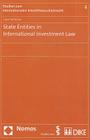 State Entities in International Investment Law By Luca Schicho Cover Image