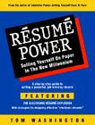 Resume Power: Selling Yourself on Paper By Tom Washington Cover Image