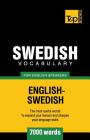 Swedish vocabulary for English speakers - 7000 words By Andrey Taranov Cover Image
