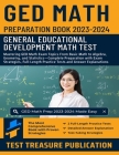 GED Math Preparation Book 2023-2024: Mastering GED Math Exam Topics From Basic Math to Algebra, Geometry, and Statistics-Complete Preparation with Exa Cover Image