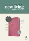NLT Large Print Thinline Reference Bible, Filament-Enabled Edition (Leatherlike, Peony Pink, Indexed, Red Letter) By Tyndale (Created by) Cover Image