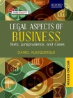 Legal Aspects of Business By Daniel Albuquerque Cover Image