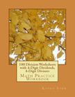 100 Division Worksheets with 4-Digit Dividends, 4-Digit Divisors: Math Practice Workbook By Kapoo Stem Cover Image
