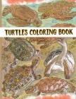 Turtles Coloring Book: Adult Coloring Book with Turtles Unique Design By Filcollections Press Cover Image