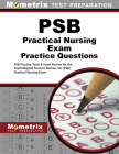 Psb Practical Nursing Exam Practice Questions: Psb Practice Tests & Review for the Psychological Services Bureau, Inc (Psb) Practical Nursing Exam By Mometrix Nursing School Admissions Test (Editor) Cover Image