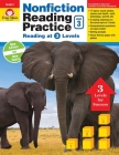 Nonfiction Reading Practice, Grade 3 By Evan-Moor Educational Publishers Cover Image