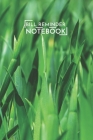 Bill Reminder Notebook: Green Grass Nature Plants Bill Organizer Notebook 6x9 Inches 100 Pages Bill Reminder Notebook Cover Image