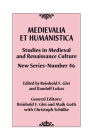 Medievalia Et Humanistica, No. 46: Studies in Medieval and Renaissance Culture: New Series Cover Image
