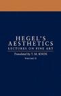 Aesthetics: Lectures on Fine Art Volume II Cover Image