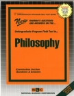 PHILOSOPHY: Passbooks Study Guide (Undergraduate Program Field Tests (UPFT)) By National Learning Corporation Cover Image