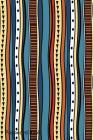Password Book: Include Alphabetical Index with Stripes Hand Drawn Tribal Colorful By Shamrock Logbook Cover Image