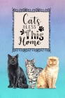 Cats Bless This Home: Password Logbook in Disguise with Gorgeous Cats Cover Cover Image