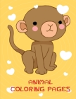 Animal Coloring Pages: An Adorable Coloring Christmas Book with Cute Animals, Playful Kids, Best for Children (Adventure Kids #14) By Creative Color Cover Image