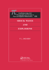 Shock Waves & Explosions (Monographs and Surveys in Pure and Applied Mathematics) By P. L. Sachdev, Alan Jeffrey (Editor), Haim Brezis (Editor) Cover Image