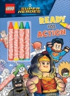LEGO DC Super Heroes: Ready for Action (Coloring Book with Covermount) By AMEET Publishing Cover Image