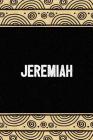 Jeremiah: African Motif Notebook Cover Image
