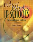 What Works in Schools: Translating Research Into Action By Robert J. Marzano Cover Image